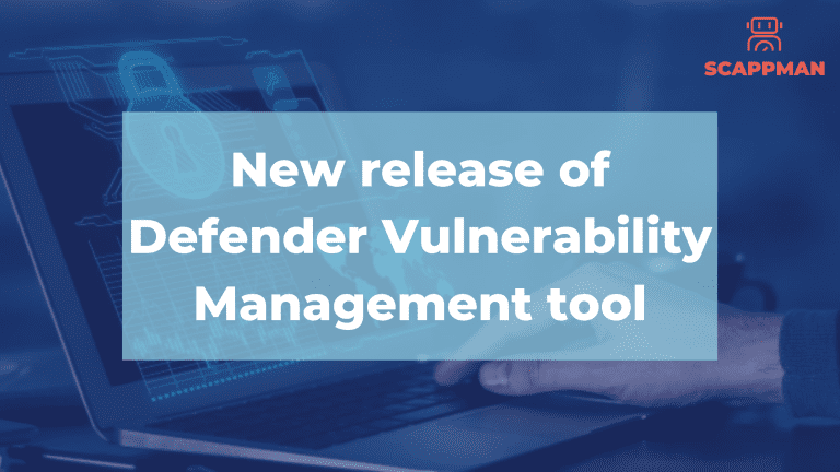 new release of defender vulnerability management tool banner